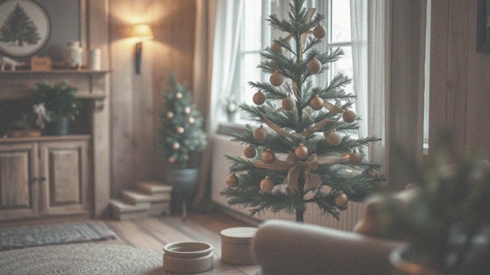 Jakie są inspiracje związane z choinką na pniu?