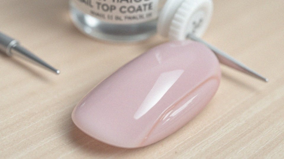 Jak top coat utrwala manicure?