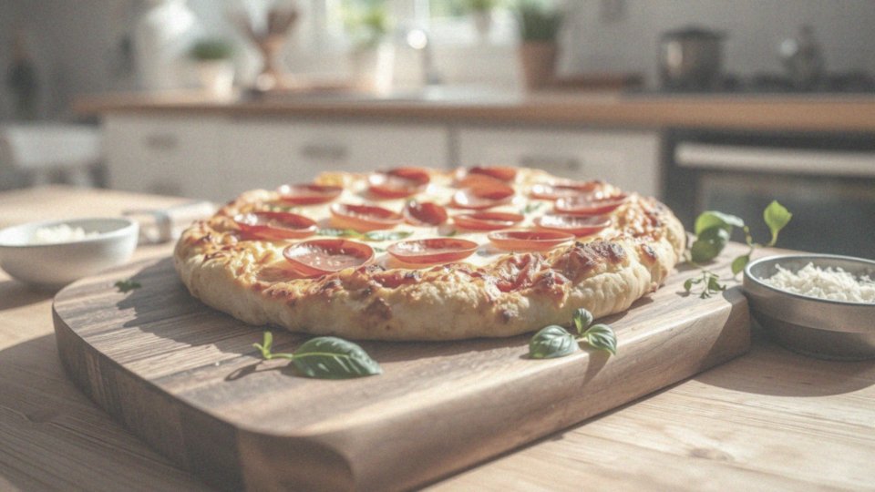 Jak wygląda przepis na pizzę kalafiorową z kiełbasą pepperoni?