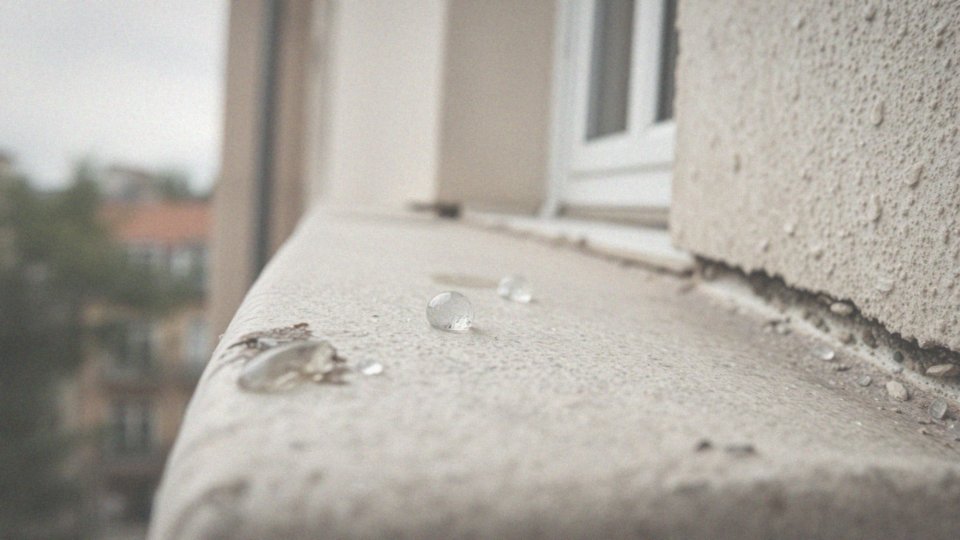 Jak parapet zewnętrzny zapobiega problemom z wilgocią?