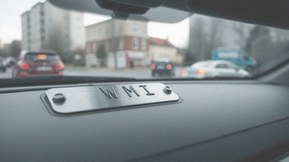 Jak odczytać kod producenta (WMI) z numeru VIN?