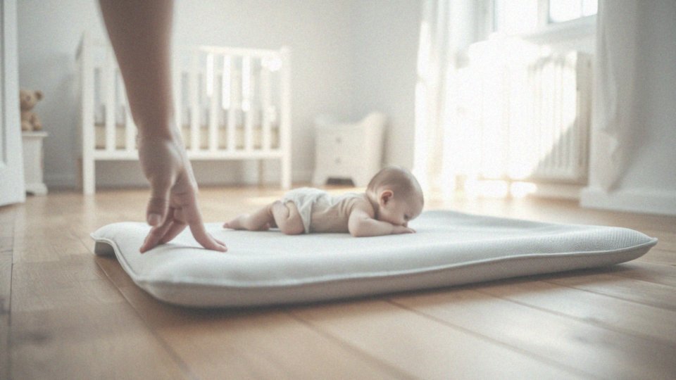 Jak zapewnić bezpieczeństwo noworodka podczas leżenia na brzuszku?