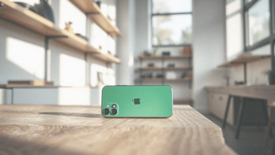 Co to oznacza, że iPhone 15 jest dostępny w kolorze zielonym?