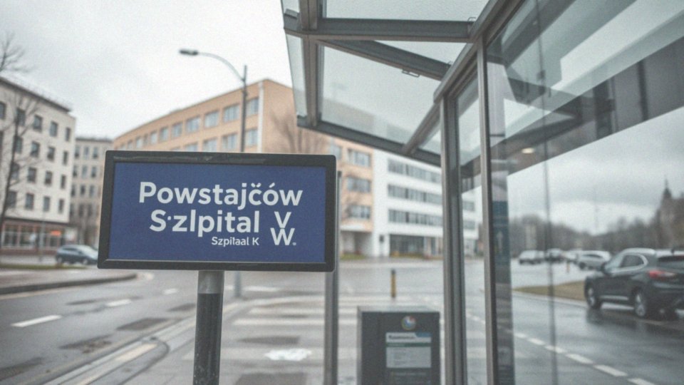 Co to jest rozkład jazdy dla przystanku Powstańców Warszawy / Szpital W?