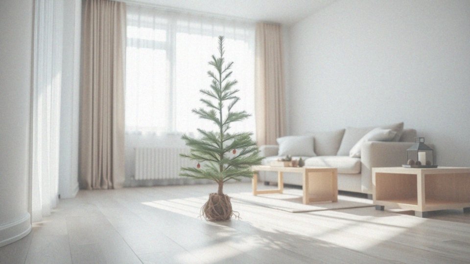 Jakie pomieszczenia są najlepsze do choinki na pniu?