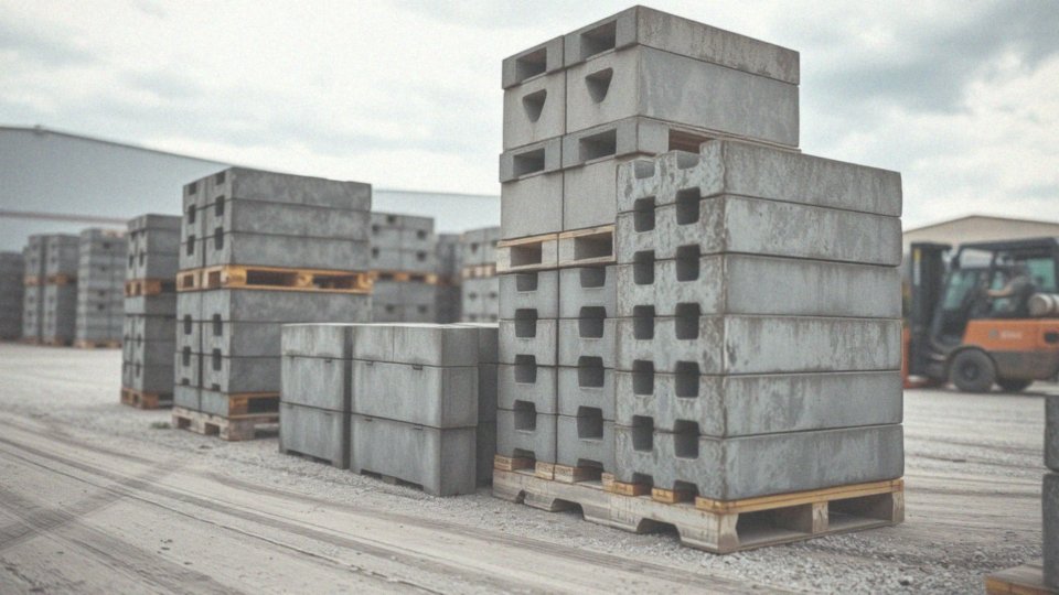 Jaka jest cena za paletę bloczków betonowych?