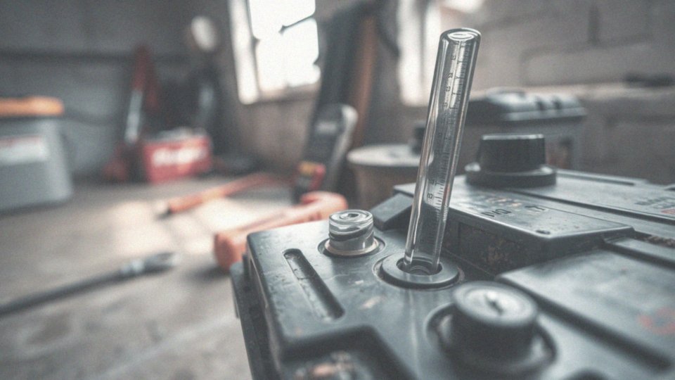 Jakie znaczenie ma gęstość elektrolitu w akumulatorze?