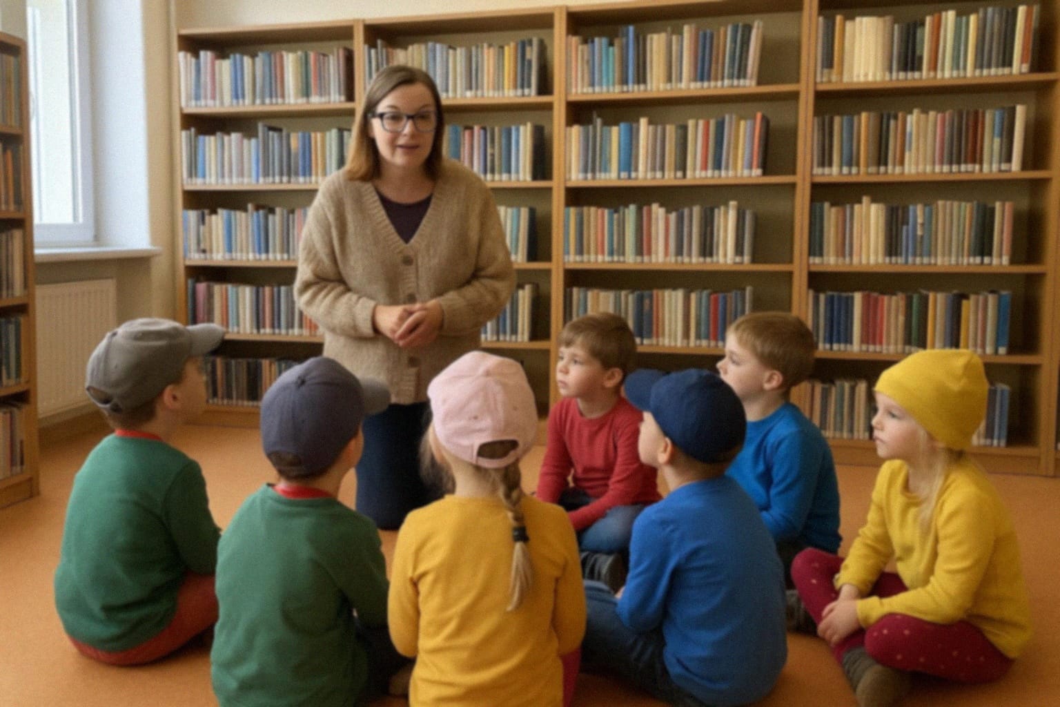 Niezwykła podróż przedszkolaków do świata książek